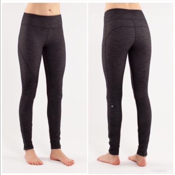 lululemon athletica Pants - Lululemon Urban Flow Pant Black Denim Slub